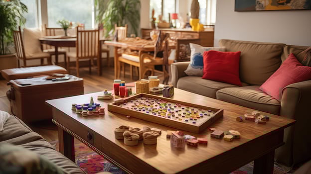 family wood table photo