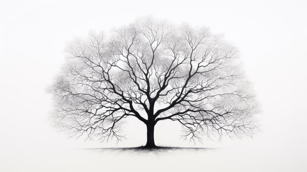 drawing illustration trees photo