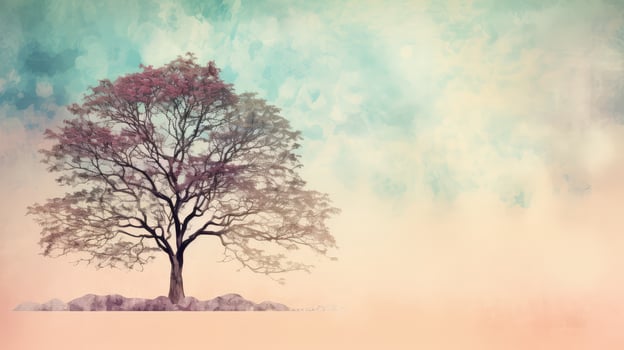 dreamy tree graphic photo