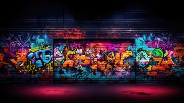 urban brick wall black photo