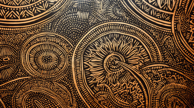 geometric block print texture photo