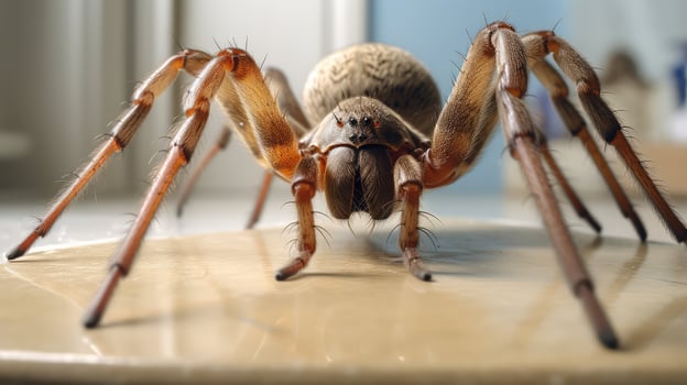 arachnid house spider photo