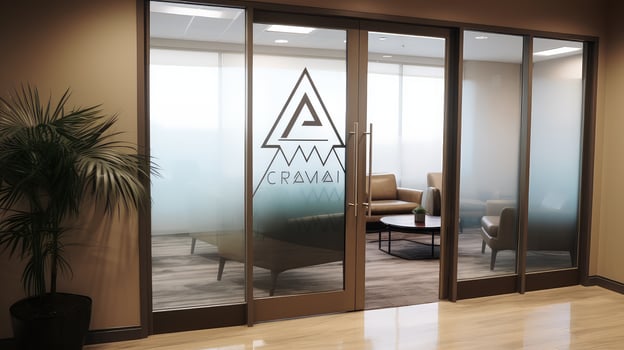 entrance office door photo