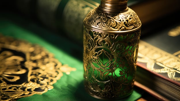 bottle green ink photo
