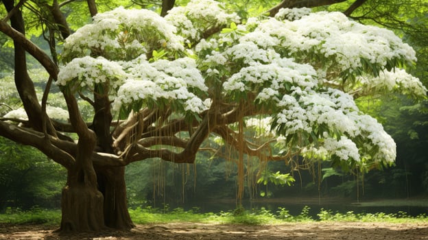 incense agarwood tree photo