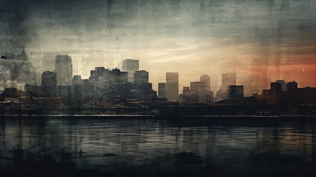 grunge digital texture overlay photo