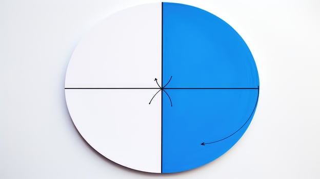 category venn diagram blue photo