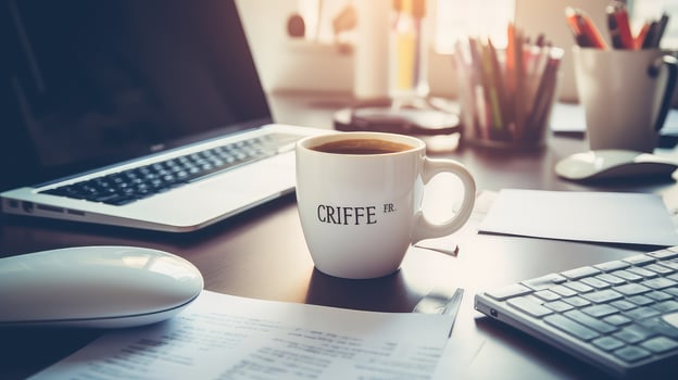 caffeine office worker coffee photo