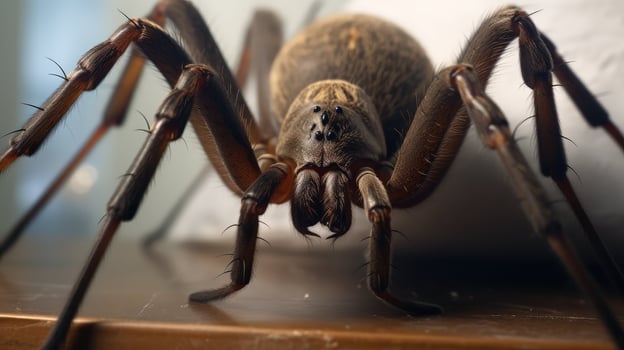 arachnid giant house spider photo
