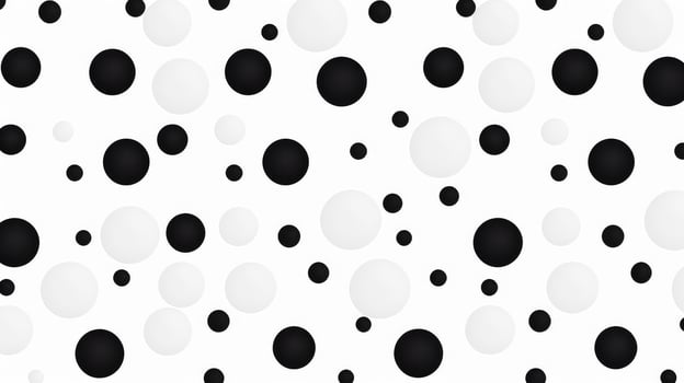 playful black and white seamless pattern photo