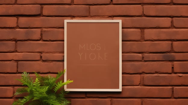 urban outdoor wall mockup photo