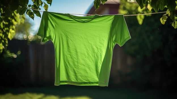apparel green t shirt photo