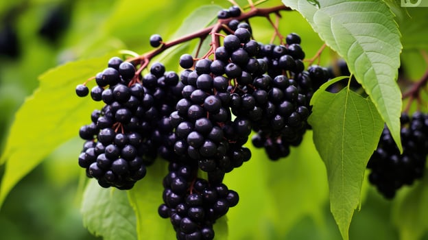 antioxidant black elderberry photo