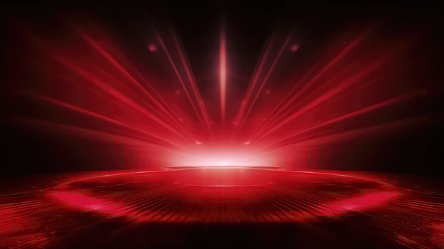 vibrant red stage background photo