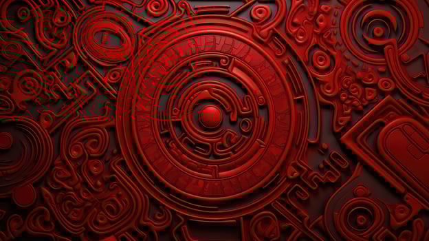 bold background pattern red photo