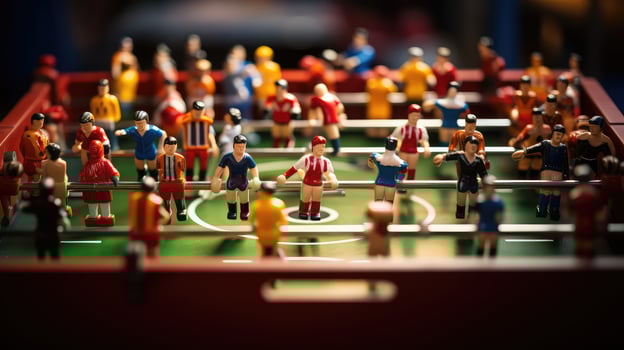 tournament foosball table photo