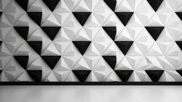 minimalistic modern black and white pattern photo