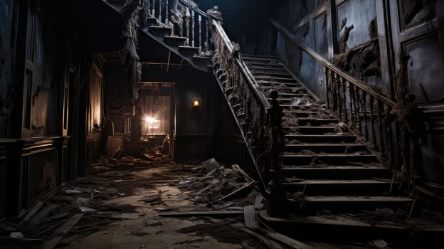 spirits haunted house inside photo