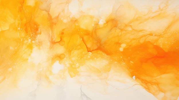 splashes orange water color background photo