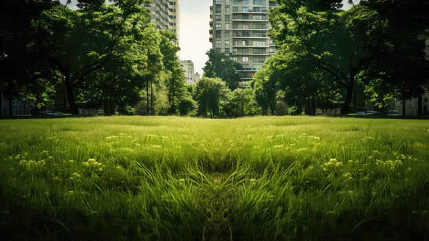 urban green split photo
