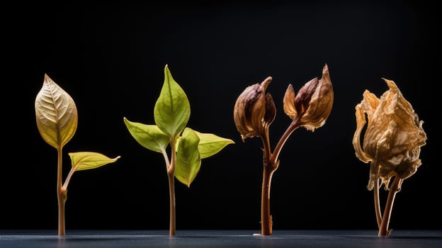flowering plant stages photo