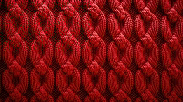 cozy red sweater texture photo