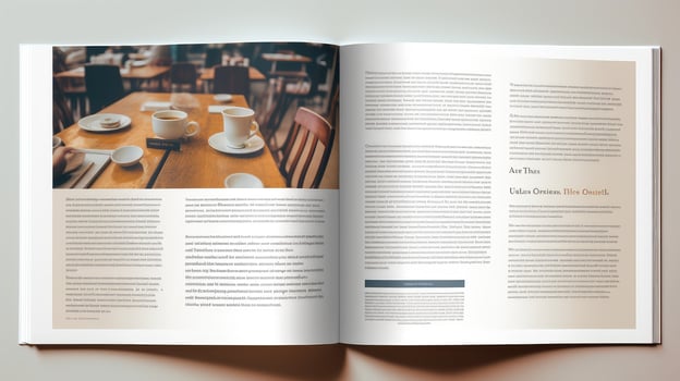 design book layout indesign photo