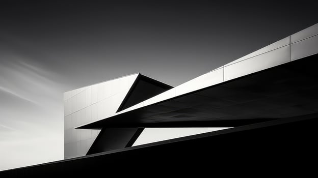 monochrome black white abstract photo