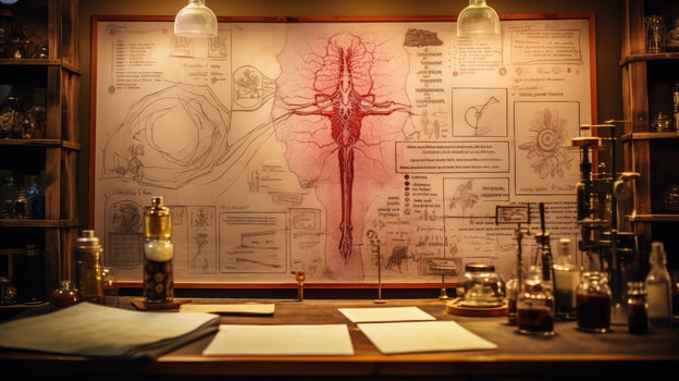 diagrams macro doctor office photo