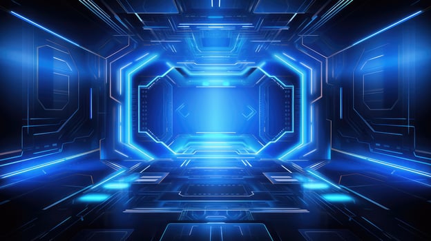 digital blue graphic design background photo