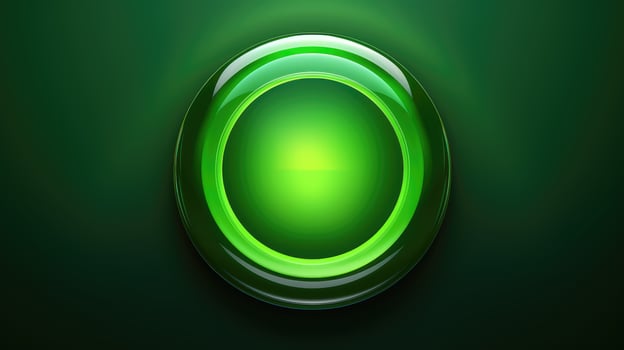 shadow green web button photo