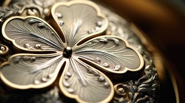 jewelry four leaf clover pattern photo