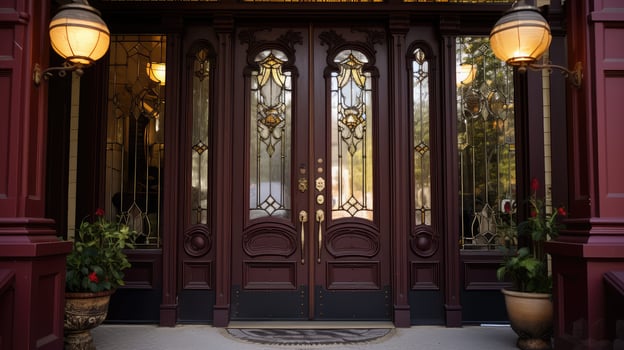 grand victorian front door photo