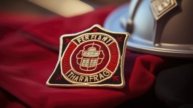 maltese fire department insignia photo