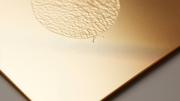 paper smooth gold foil photo