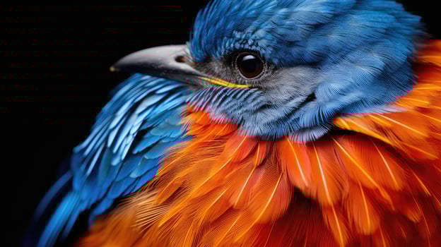 feathers eastern blue bird photo