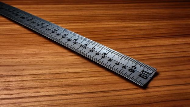 reliable ruler wood photo