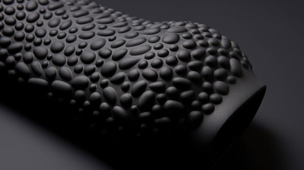 close rubber hot water bottle photo