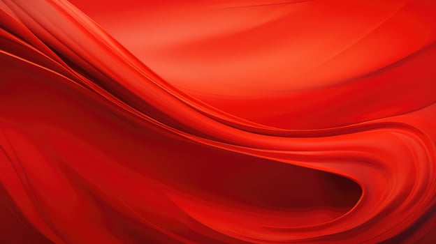 curves red abstract wave photo