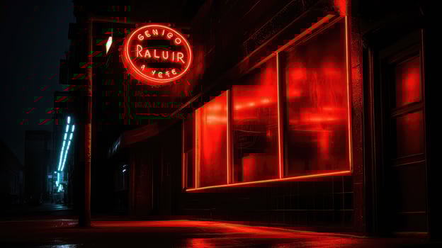 atmospheric cool red background photo