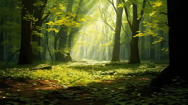 lush leaf tree photo