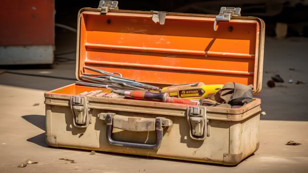 construction tool box photo