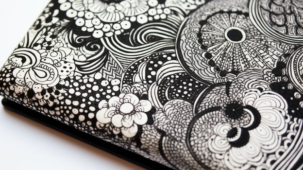 geometric doodle textures photo