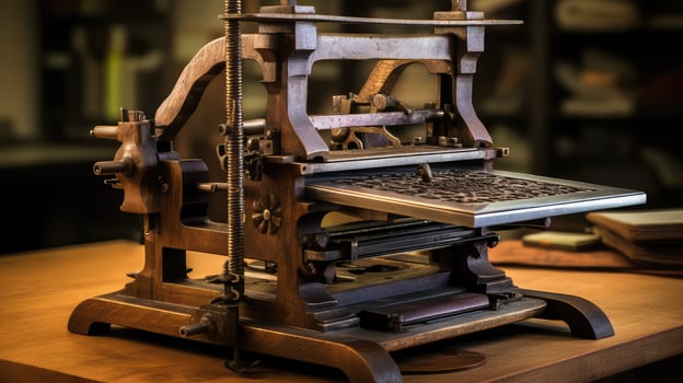 bind book press photo