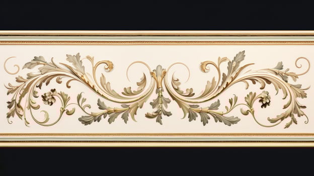 grandeur classic book border photo