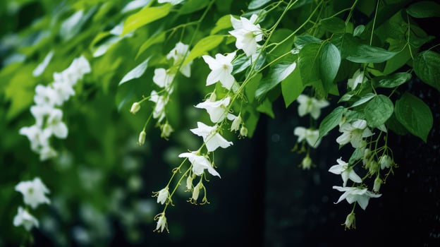blossoms leaf vine photo