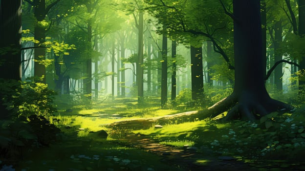 sunlight green illustration photo