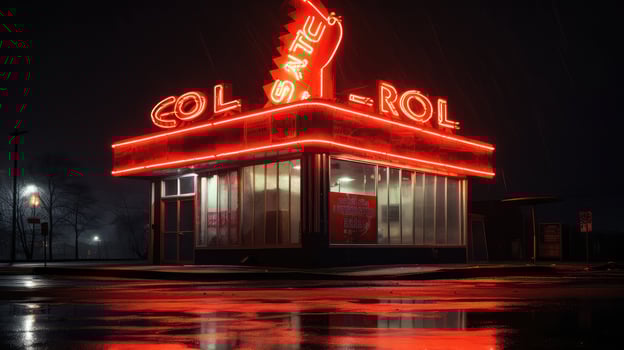 dramatic gray and red background photo
