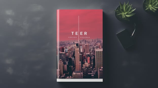 design free book cover template photo