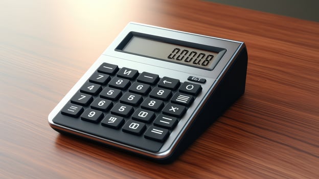 display desk calculator photo